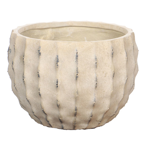 vintage concrete pots