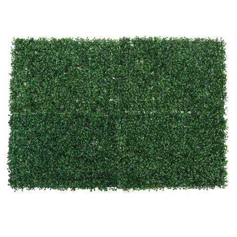 Decorative topiary grass wall panels