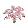 Artificial real touch mini orchids