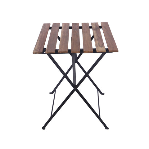 Portable folding dining table and chairs set for easy storage