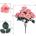 Silk Rose Bunch for Home Decor