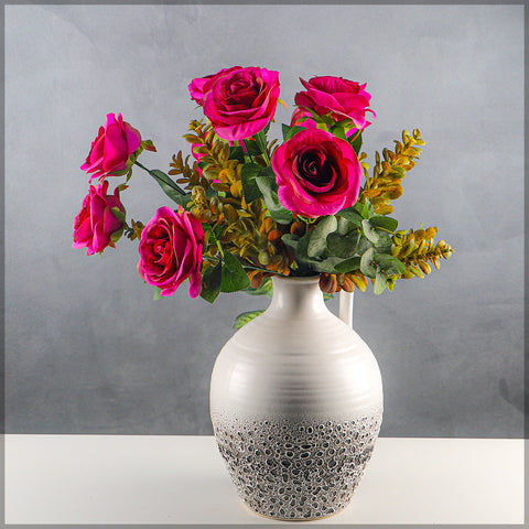 Artificial roses for home decor