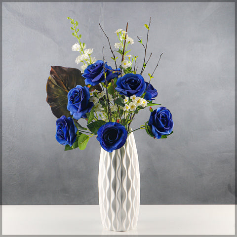 faux silk roses