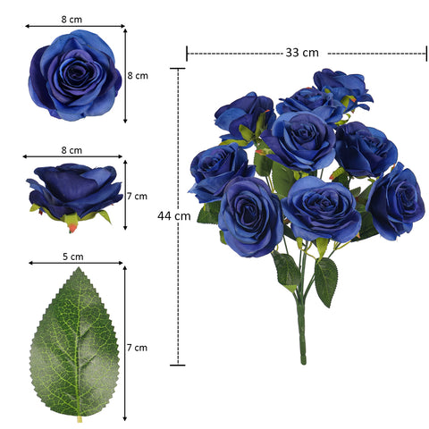 artificial silk rose petals