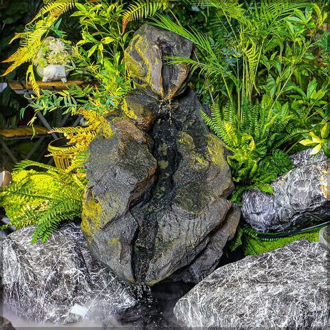 Fake stone water feature
