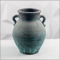Small handle clay planter