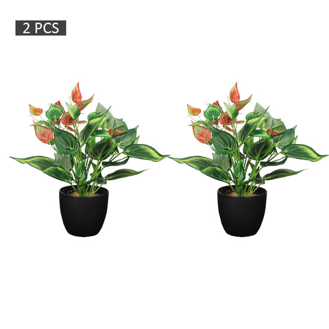 Lifelike Small Artificial Potted Plant