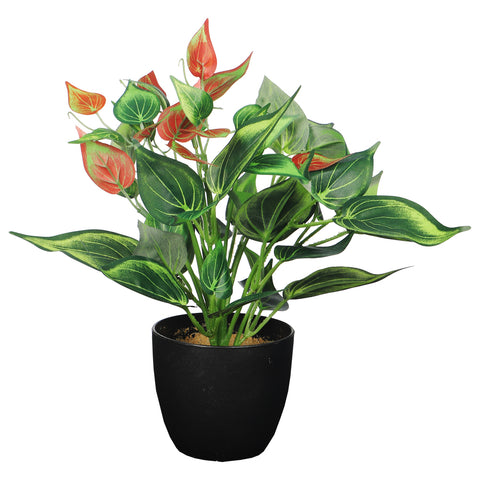 Small Artificial Plant in Pot for Decor