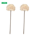 Faux dandelion flowers