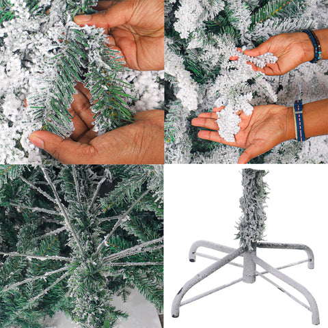 White Flocked Christmas Tree