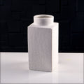 Square vase decor for stylish flower displays