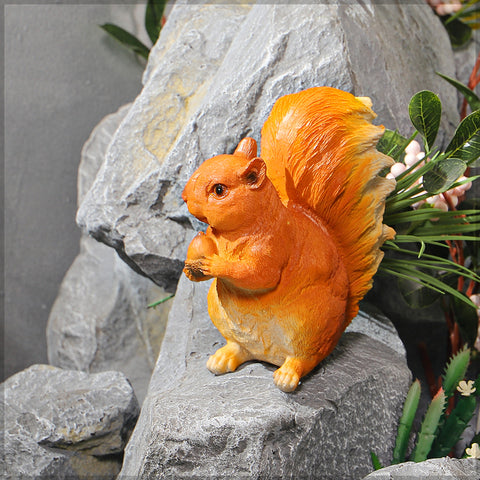 Realistic garden animal statue