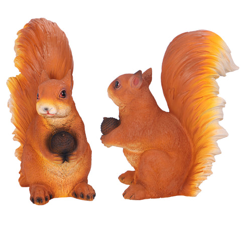 Garden animal sculptures