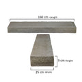 Stone Footbridge for Garden Pathway