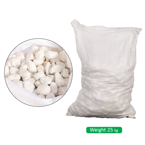 2-3cm Decorative White Stones