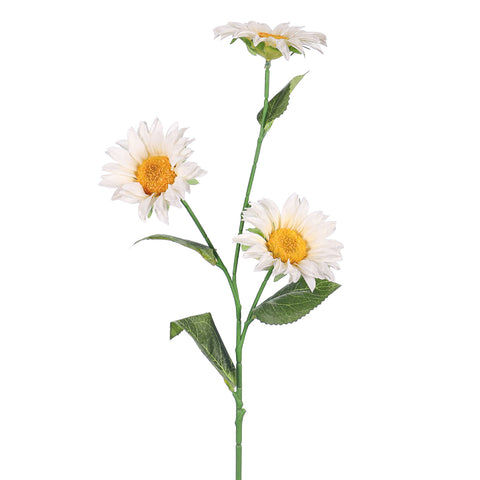 realistic faux sunflower stem