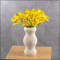 Textured vase for modern home decor