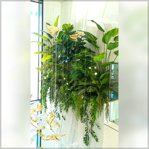 Tropical Leaves Wall Decoration