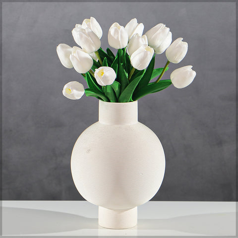 Fake Tulip Flowers in a Bunch
