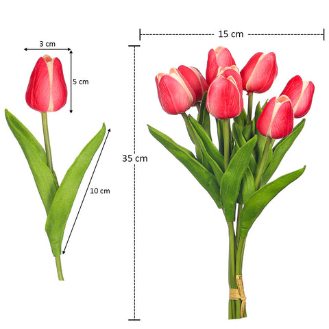 Decorative Artificial Tulip Stems