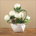 White flower arrangement