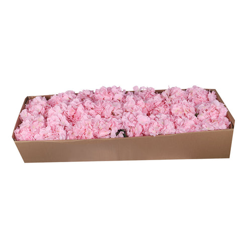 6 Head Silk Artificial Hydrangea Flowers