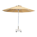 Outdoor Round Umbrella with Marble Base for Garden
