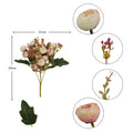 Silk Peony Bouquet