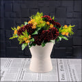 Classic vase with a smooth ceramic finish