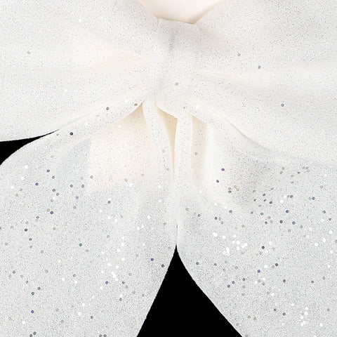 Sparkly White Decorative Ribbon