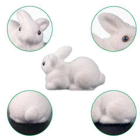 Artificial bunny decoration
