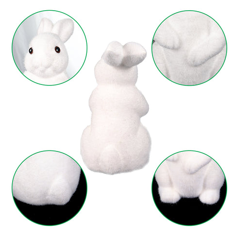 Outdoor rabbit statue