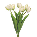 White Real Touch Tulip