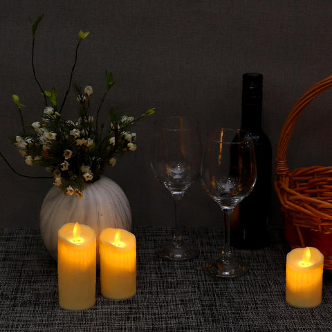 Small LED candles for home décor
