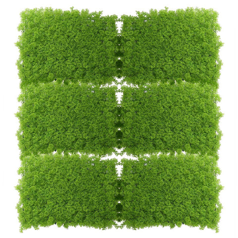 Faux Shrub Greenery Wall Panels