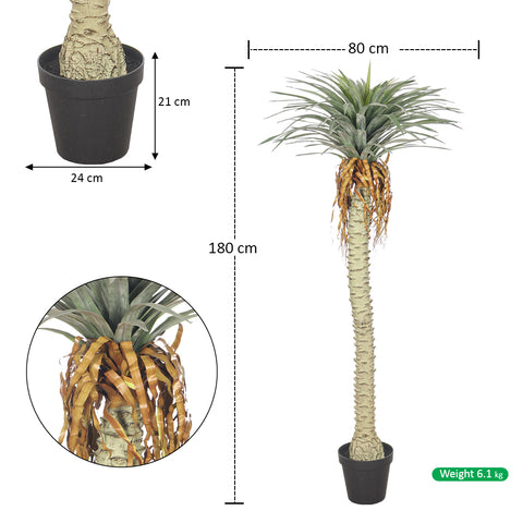 Artificial yucca tree