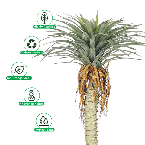 Faux plant decor
