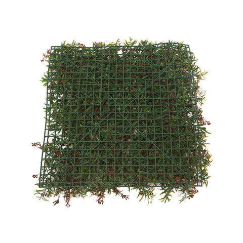 Red grass wall panel