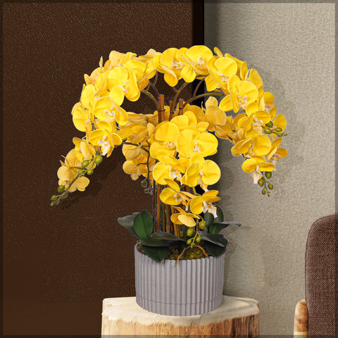 Faux orchid display