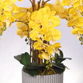 Artificial orchid flowers